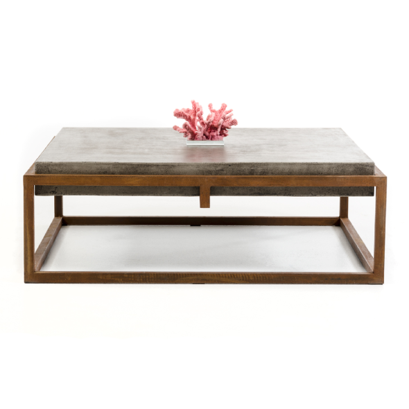 Shepard Modern Concrete Coffee Table by VIG Furniture - View 1