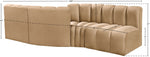 Arc - Velvet 4 Piece Sofa