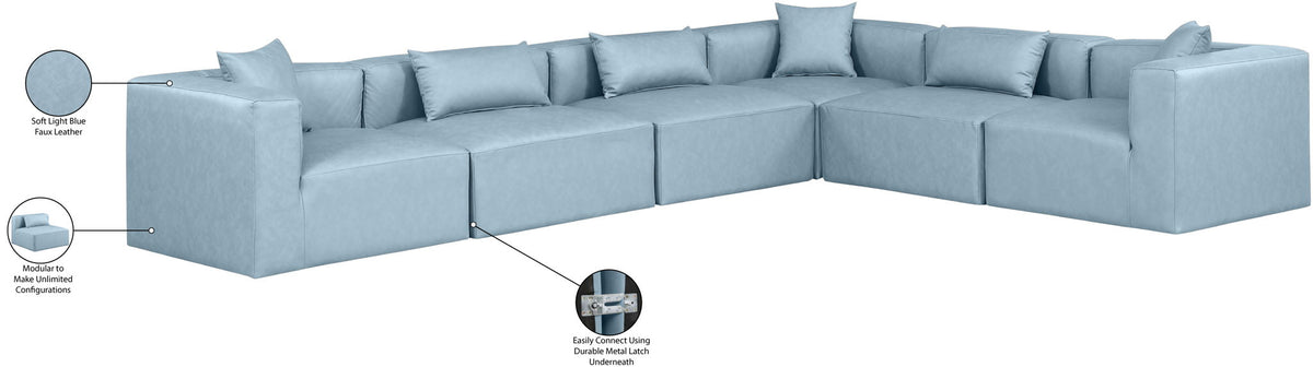 Cube - 6 Piece Modular Corner Sectional