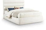Adam - Boucle Fabric Bed With 52" Headboard