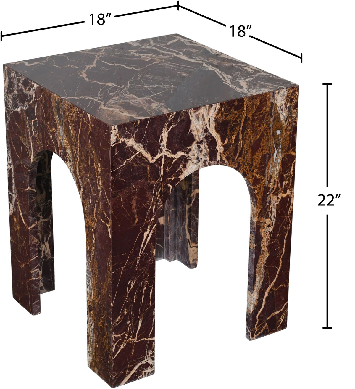Palermo - Marble End Table