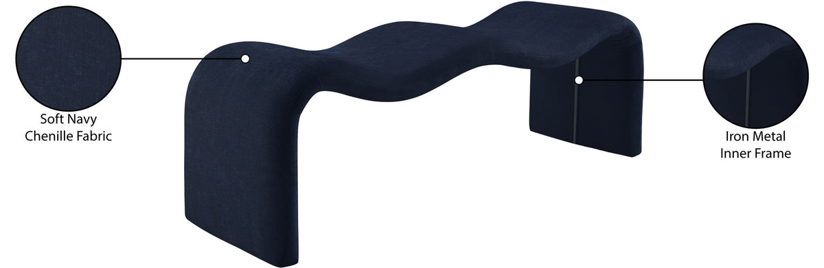 Willow - Chenille Bench