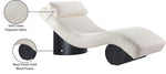 Marcella - Chaise Lounge - Black Base