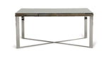 Santiago Modern Rectangular Wood Mosaic Dining Table by VIG Furniture - View 9