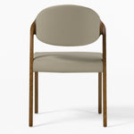 Arlo Mid-Century Beige & Walnut Dining Chair (Set of 2) by VIG Furniture - View 7