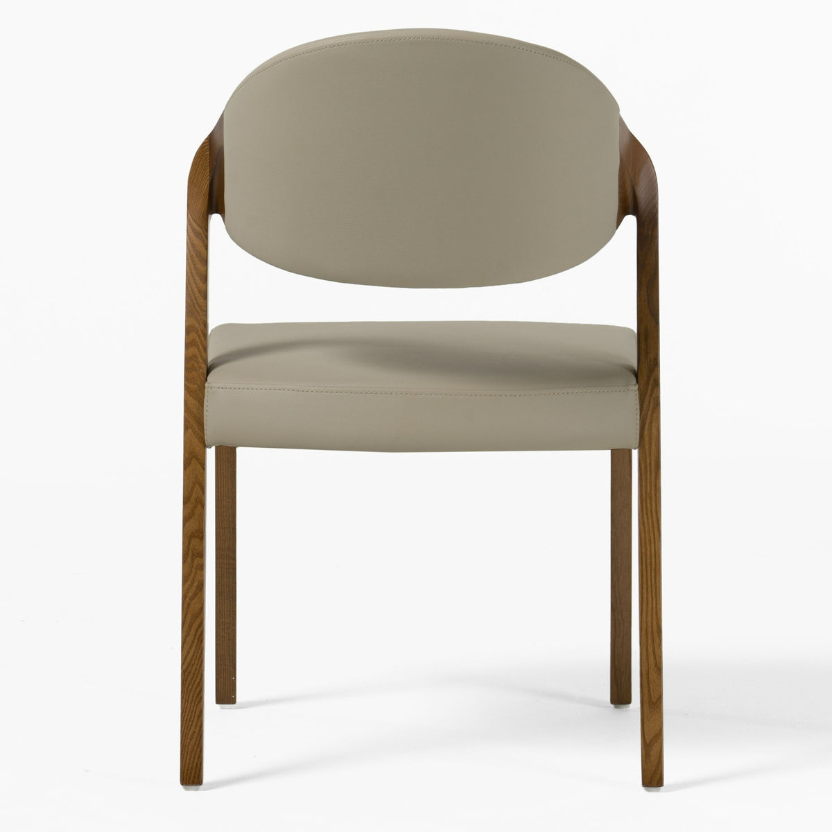 Arlo Mid-Century Beige & Walnut Dining Chair (Set of 2) by VIG Furniture - View 7