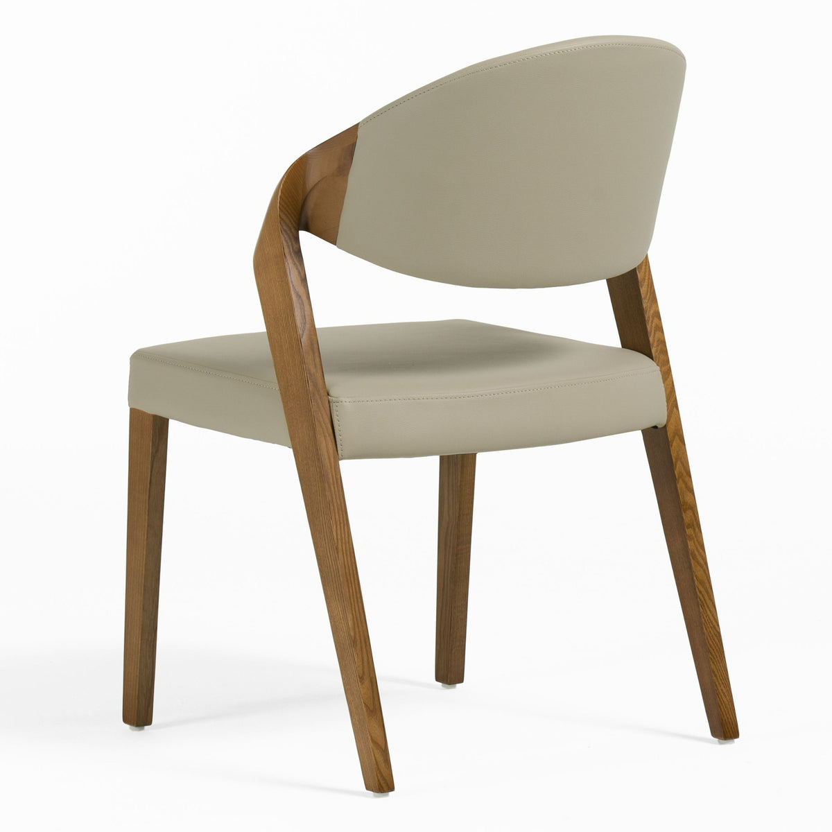 Arlo Mid-Century Beige & Walnut Dining Chair (Set of 2) by VIG Furniture - View 8