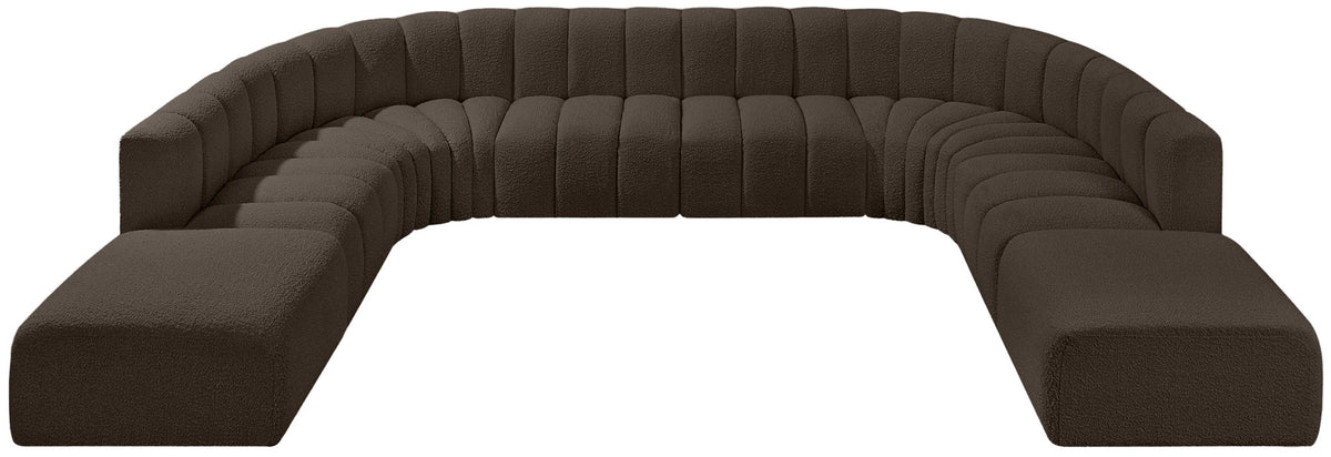 Arc - Boucle Fabric Modular Sectional