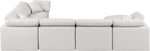 Indulge - Faux Leather 7 Piece Modular Sectional