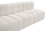 Arc - Boucle Fabric 8 Piece Curved Modular Sofa