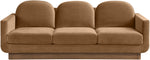 Diviento - Velvet Performance Fabric Upholstered Sofa