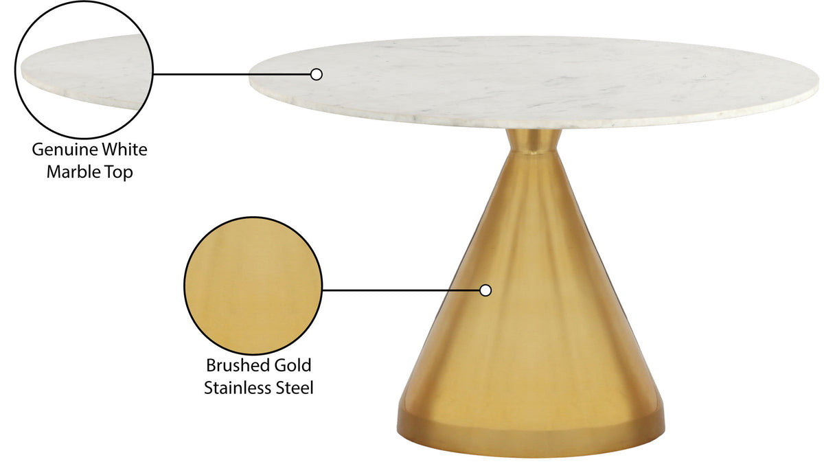 Emery - Dining Table - White