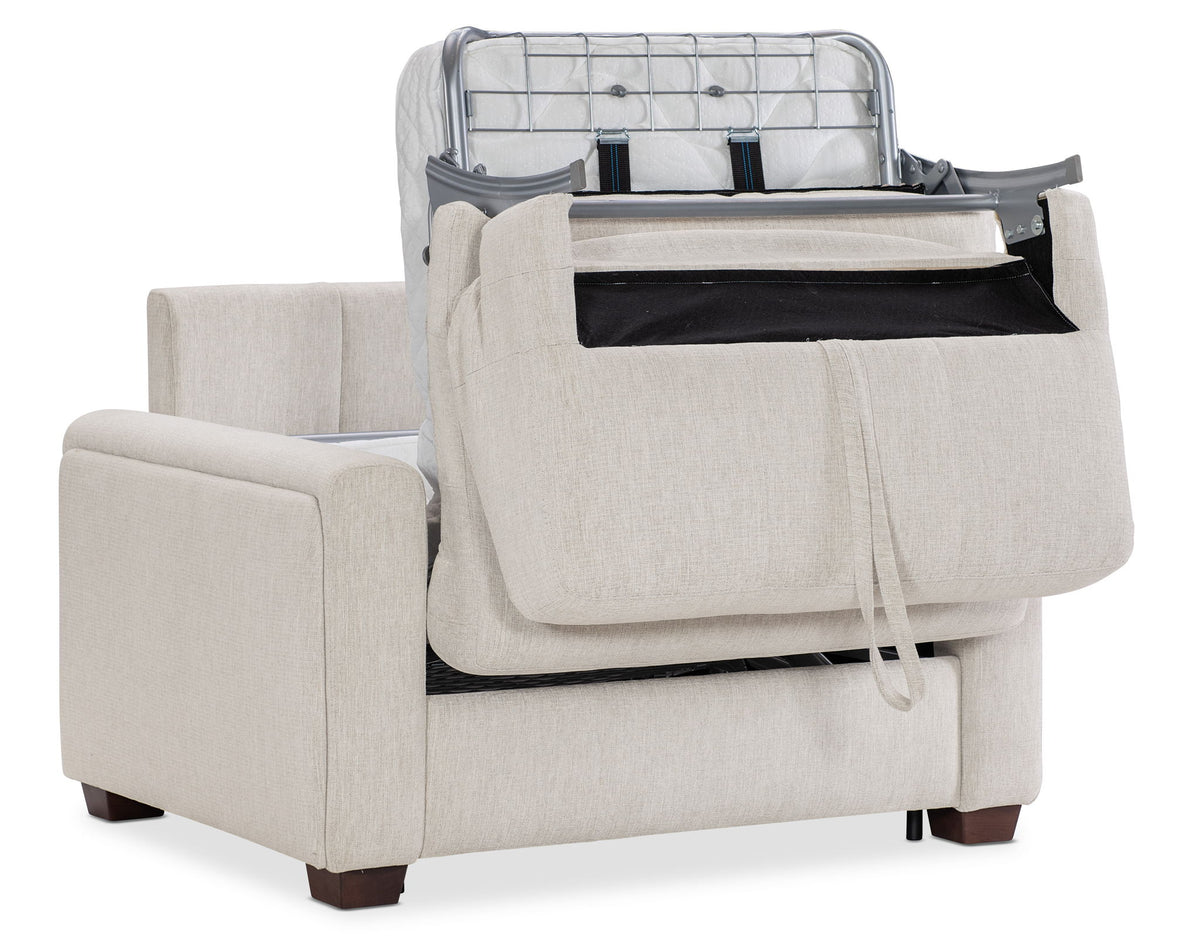 SS - Griffin Twin Sleeper Chair - New Page Flax
