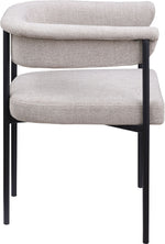 Malin - Linen Dining Chair (Set of 2) - Taupe