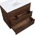 Willard - Engineered Stone And Solid Wood Bathroom Vanity