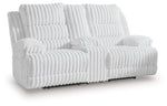 Rhines Falls - 2 Pc. - Power Reclining Sofa And Loveseat - Alloy