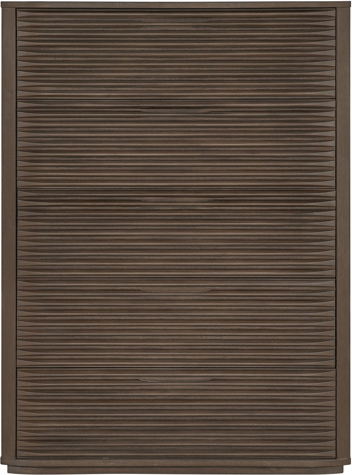 Morino - Oak Veneer And Solid Wood Chest - Brown