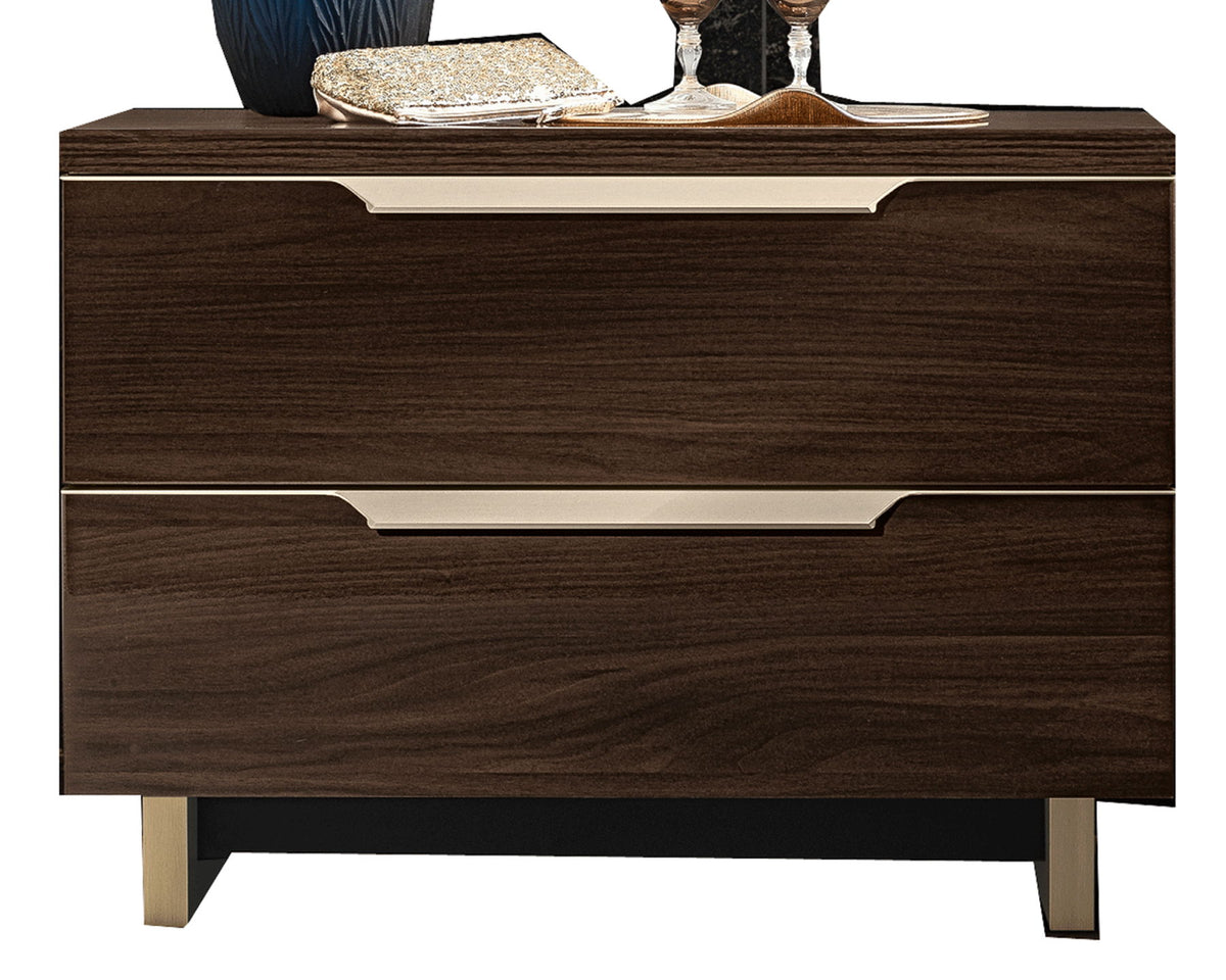 Smart - Nightstand - Brown Walnut