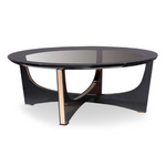 Talin Modern Black Crocodile & Rosegold Coffee Table by VIG Furniture - View 2