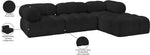 Ames - 4 Piece Fabric Modular Sectional