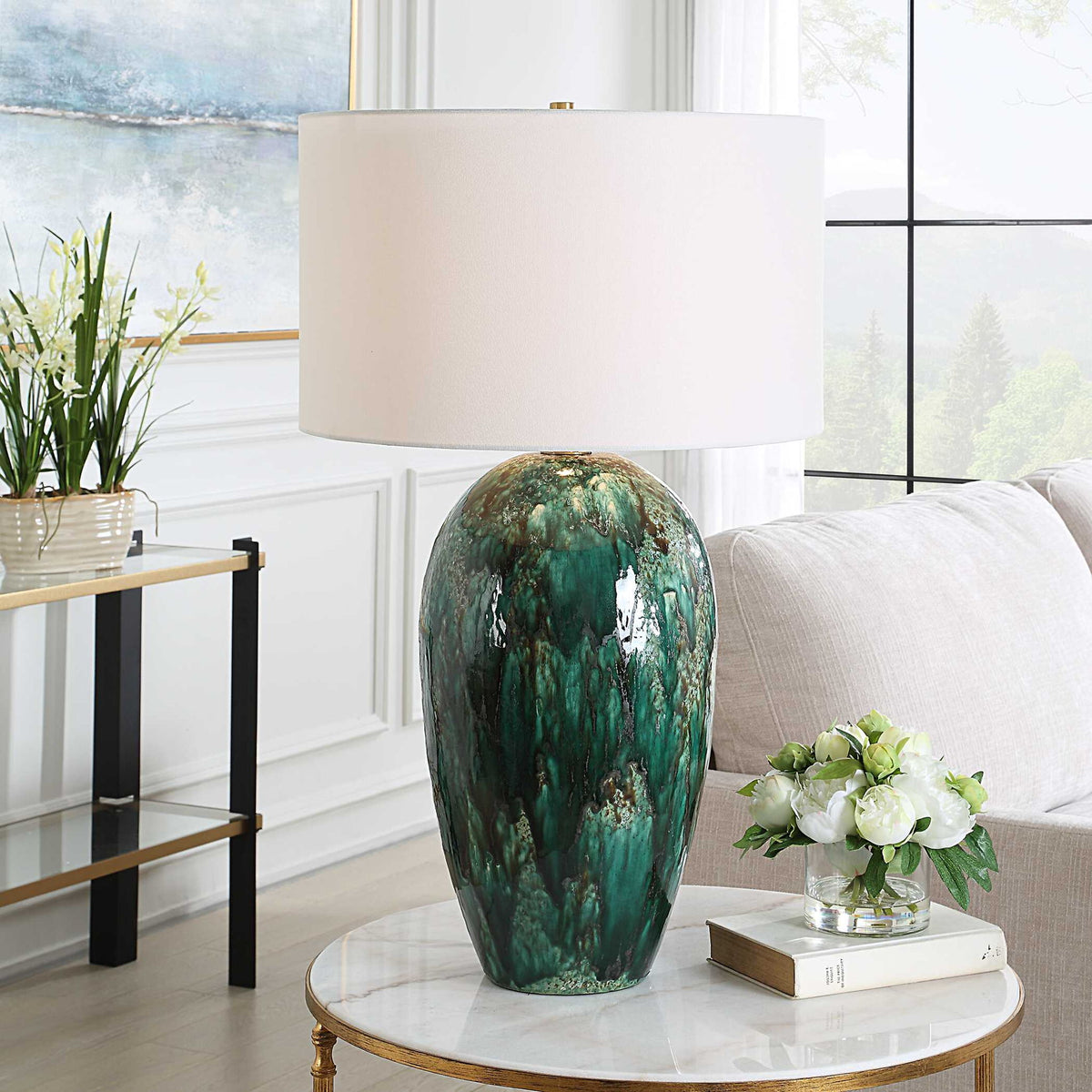 Ceralene - Table Lamp - Green