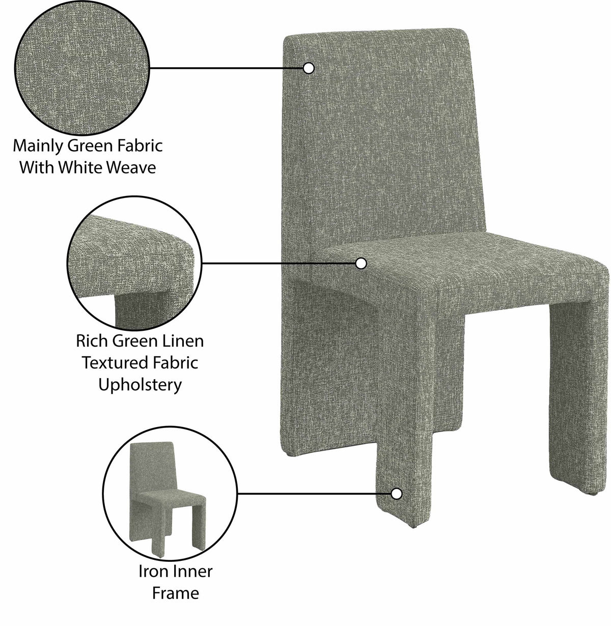 Benson - linen Dining Chair (Set of 2)