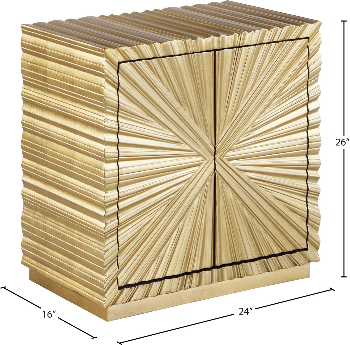 Golda - Side Table - Gold