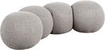 Apollo - Boucle Fabric Bench