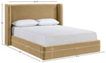 Kendall - Velvet Upholstered Bed