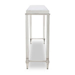 Agar Modern Glass & Stainless Steel Console Table by VIG Furniture - View 8