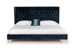 Wales Modern Blue Fabric Bed by VIG Furniture - View 4