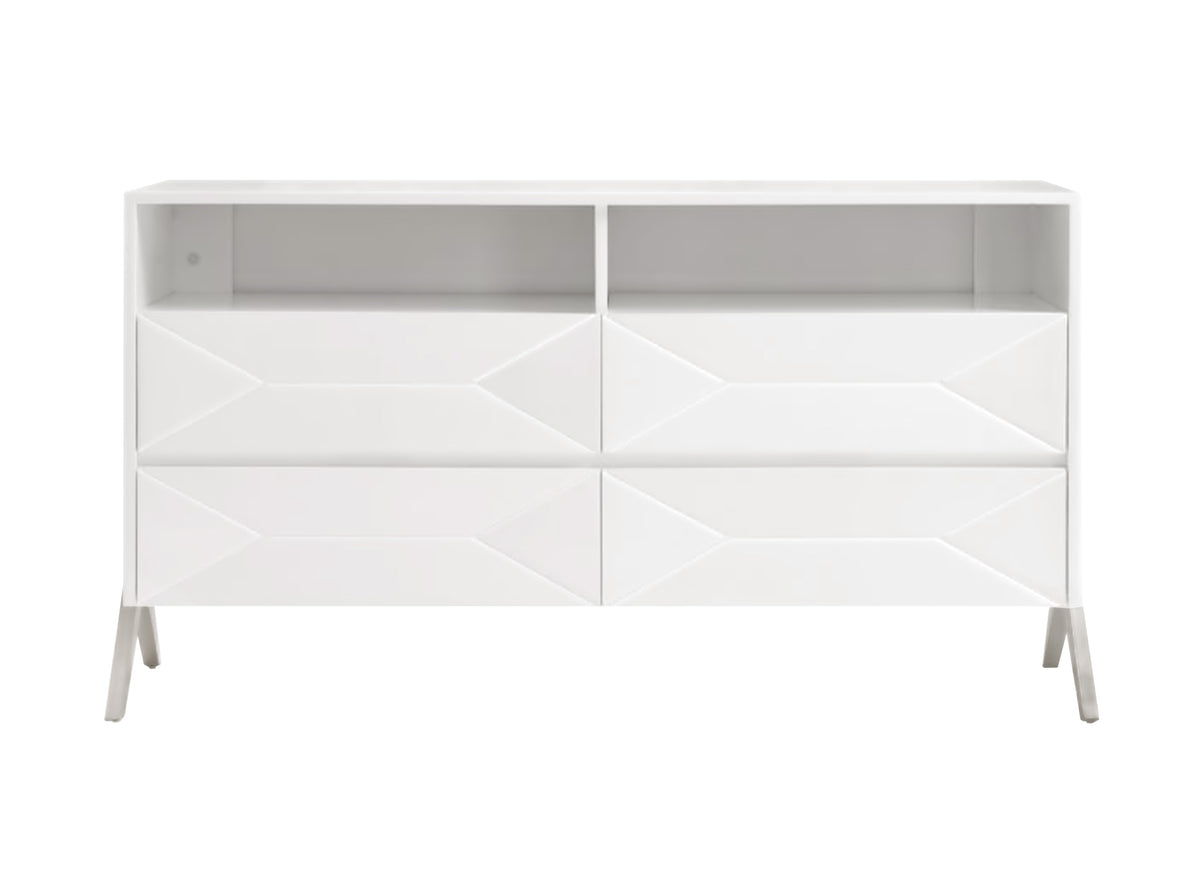 Candid Modern White Dresser by VIG Furniture - View 1