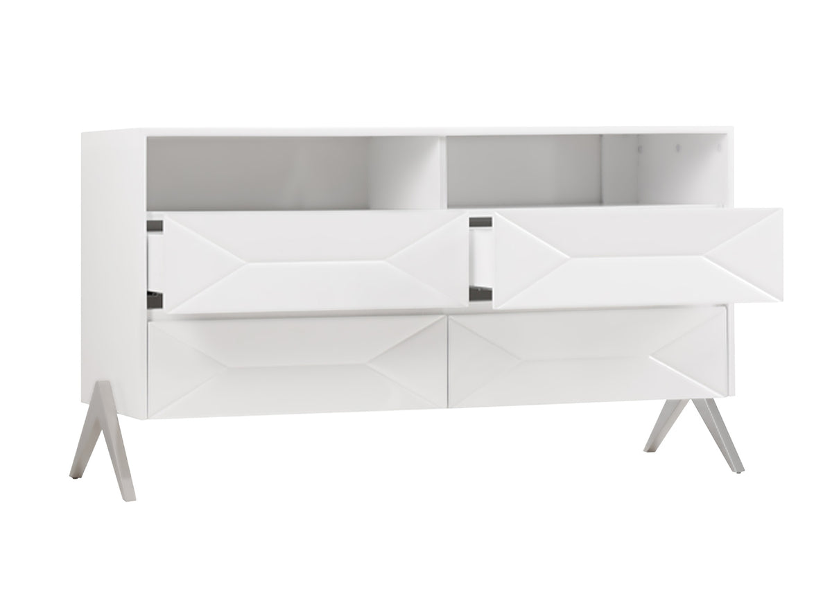 Candid Modern White Dresser by VIG Furniture - View 6