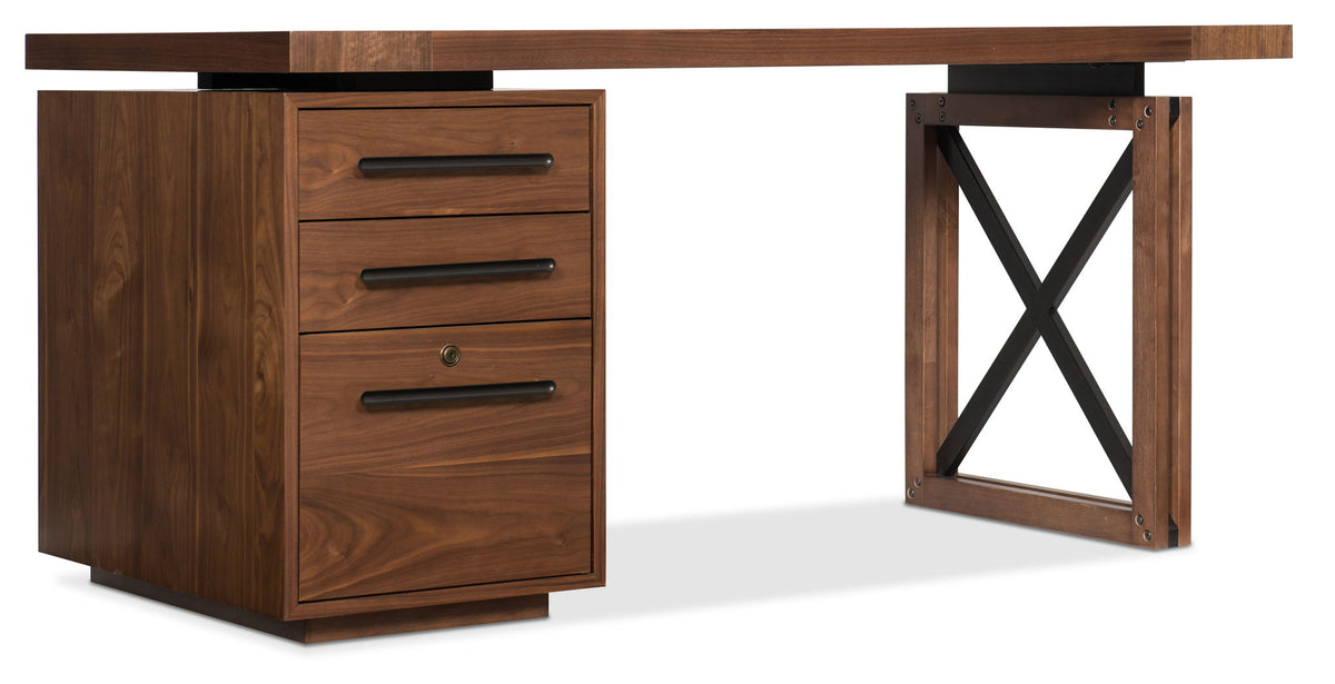 Home Office - Desk Pedestal - Dark Brown