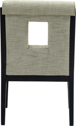 Gwendolyn - Dining Arm Chair With Black Frame