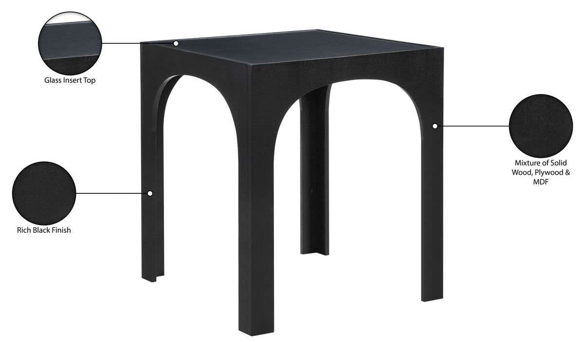 Waldorf - Tempered Glass Top Table