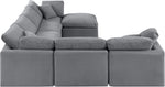 Indulge - Velvet 7 Piece Modular Sectional