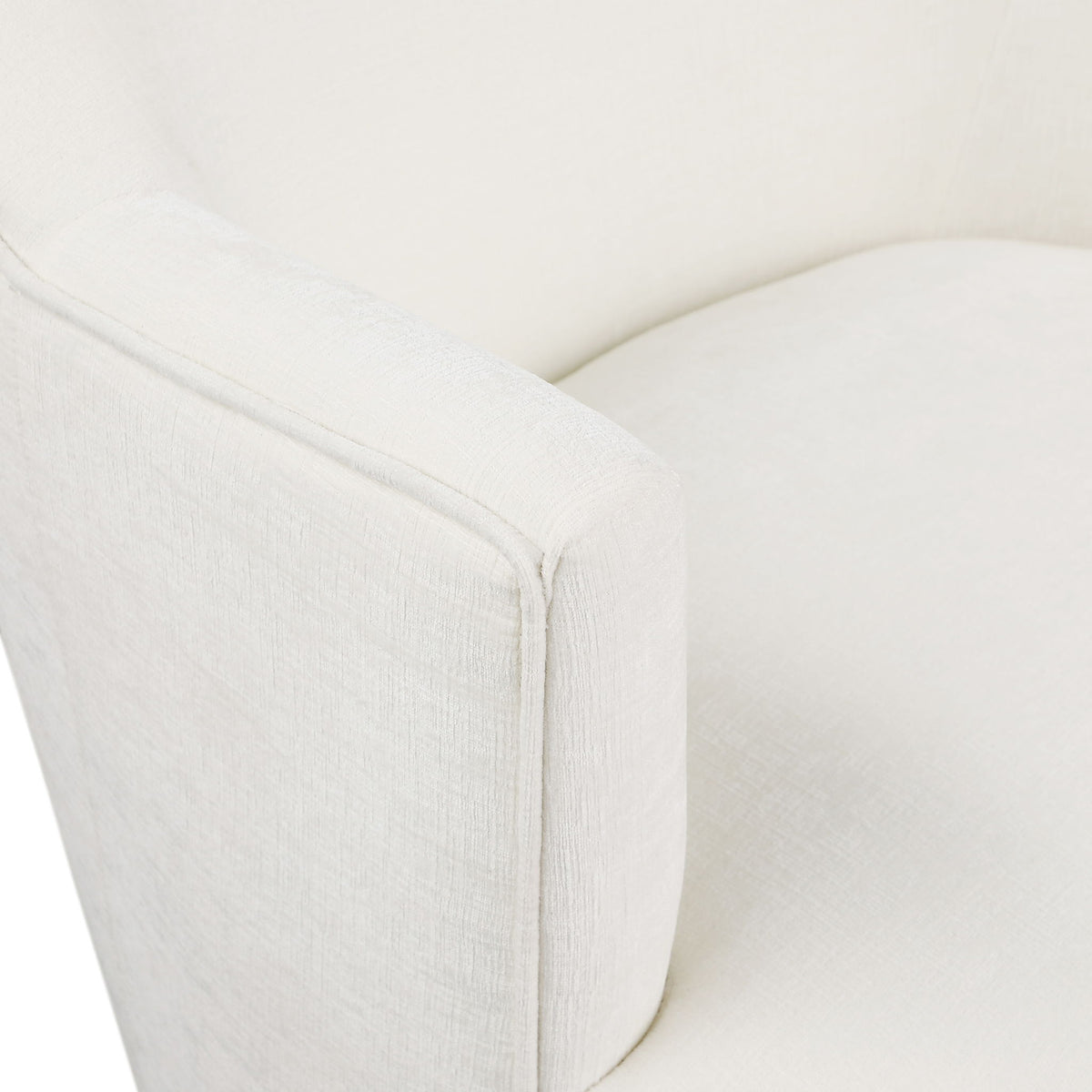 Clarita - Chenille Swivel Accent Chair