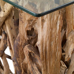 Teak Wood - Console - Light Brown