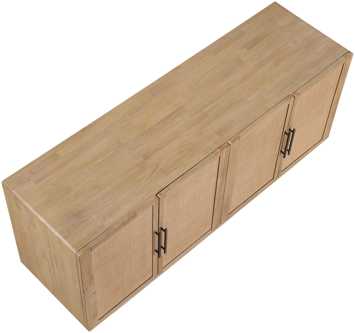 Sova - Solid Wood, Oak Veneer And Stainless Steel Sideboard/Buffet