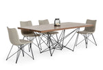 Naomi Modern Walnut Dining Table by VIG Furniture - View 2