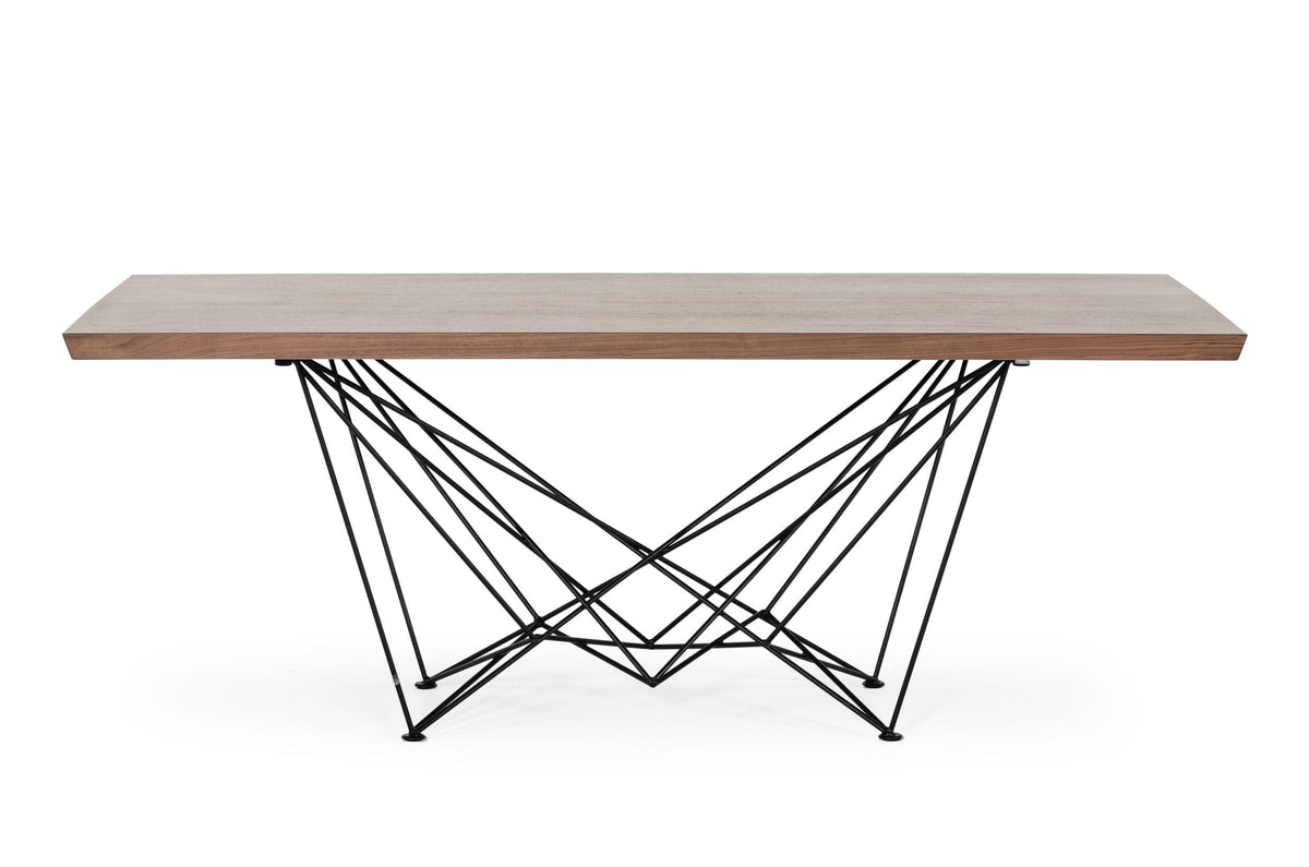 Naomi Modern Walnut Dining Table by VIG Furniture - View 3