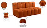 Arc - Velvet 2 Seats Modular Sofa