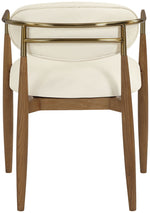 Riccio - Dining Arm Chair (Set of 2) - Walnut Frame