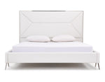 Candid Modern White Bed by VIG Furniture - View 1