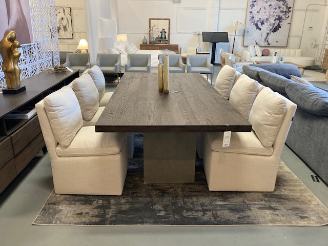 Renzo Modern Oak & Concrete 94" Dining Table by VIG Furniture - View 9