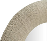 Meadow - Round Jute Rope Framed Mirror