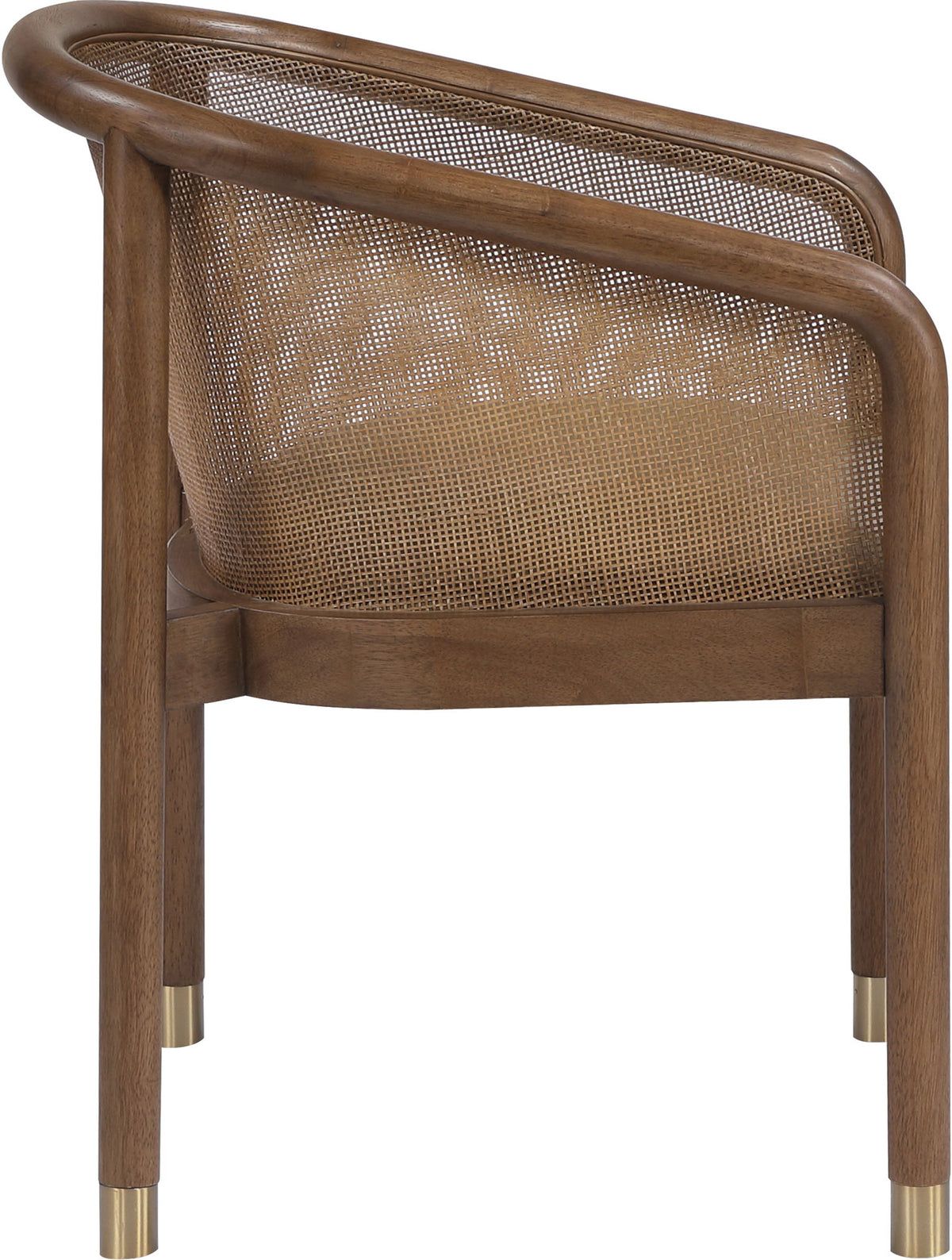 Sylvan - Vegan Leather Dining Chair (Set of 2) - Brown Frame