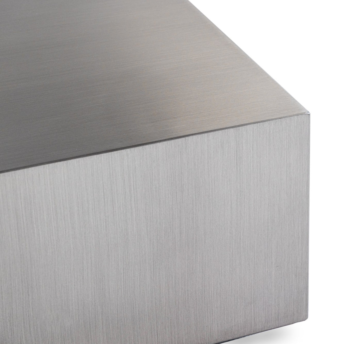 Anvil Modern Brushed Stainless Steel Coffee Table by VIG Furniture - View 4