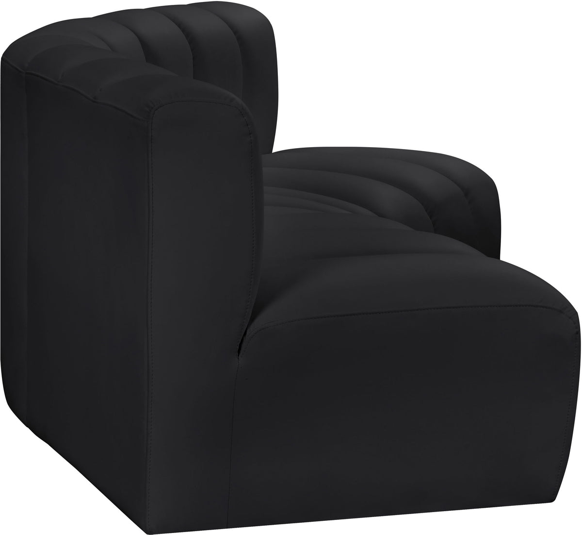 Arc - Faux Leather 3 Piece Modular Corner Sofa